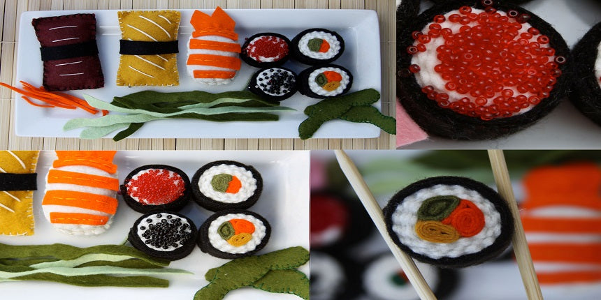 Artisanal Caviar Sushi Rolls