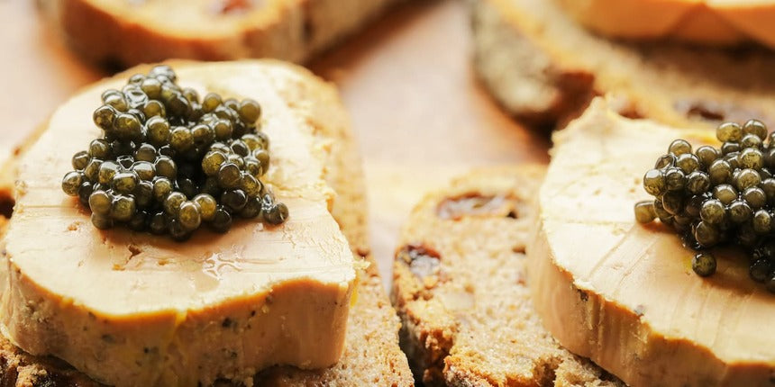 caviar with foie gras recipe - sturcaviar
