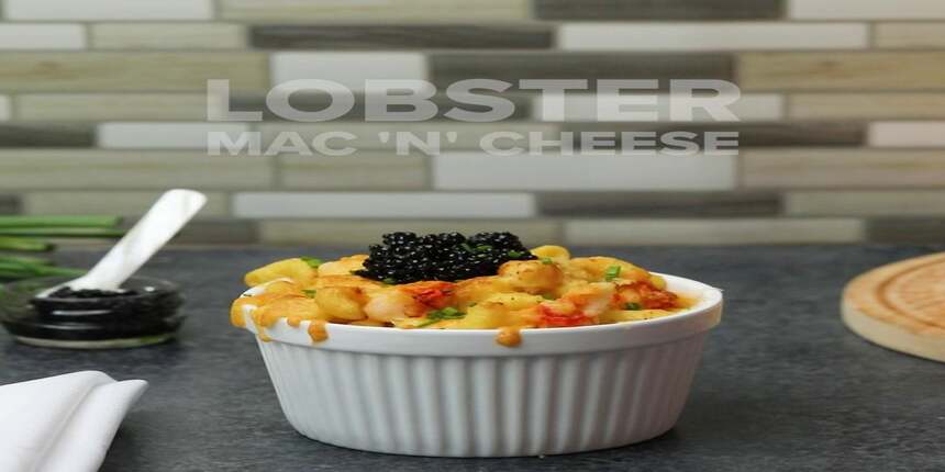 Caviar and Lobster Mac and Cheese recipe