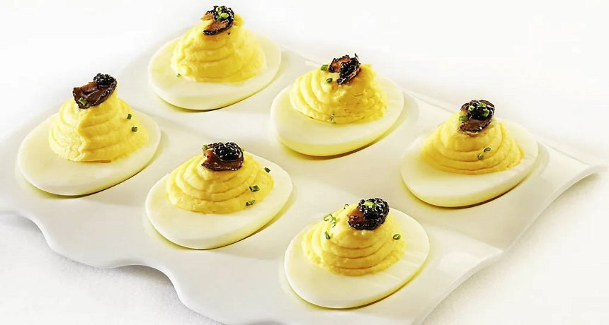 Caviar and Truffle Egg Salad recipe