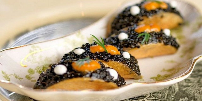 Osetra Caviar Tacos recipe