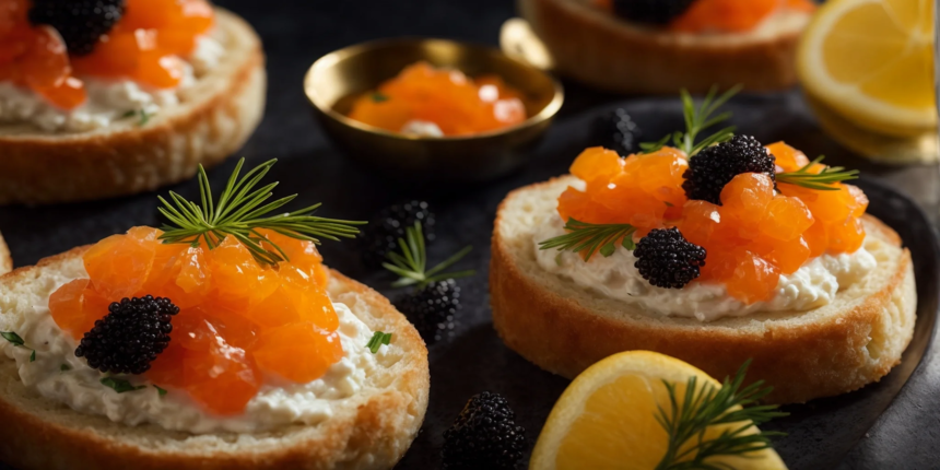 Top Five Early Bird Caviar Recipes