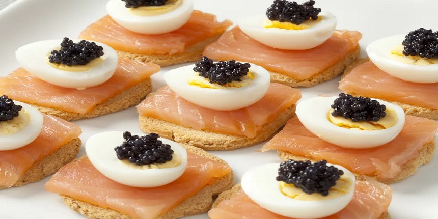 Why are chicken eggs considered vegetarian but caviar not?