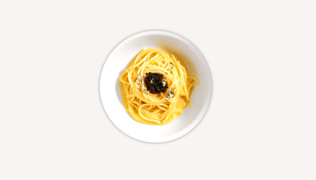 Angel Hair Pasta with Royal Osetra Caviar and Lemon