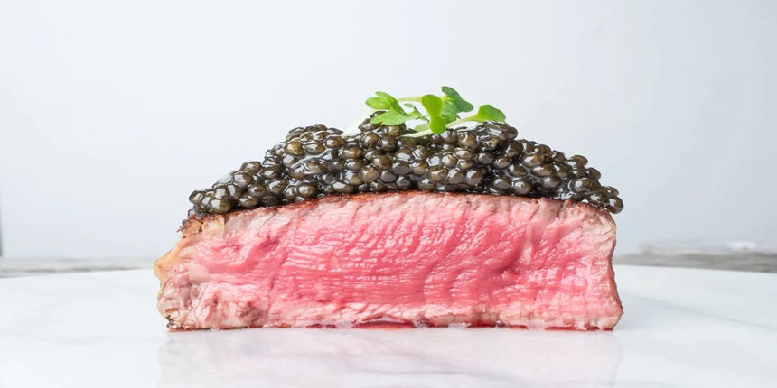 beef flank steak caviar recipe