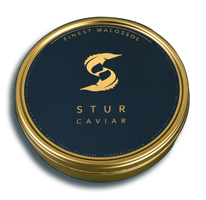 premium siberian sturgeon caviar-sturcavir tin